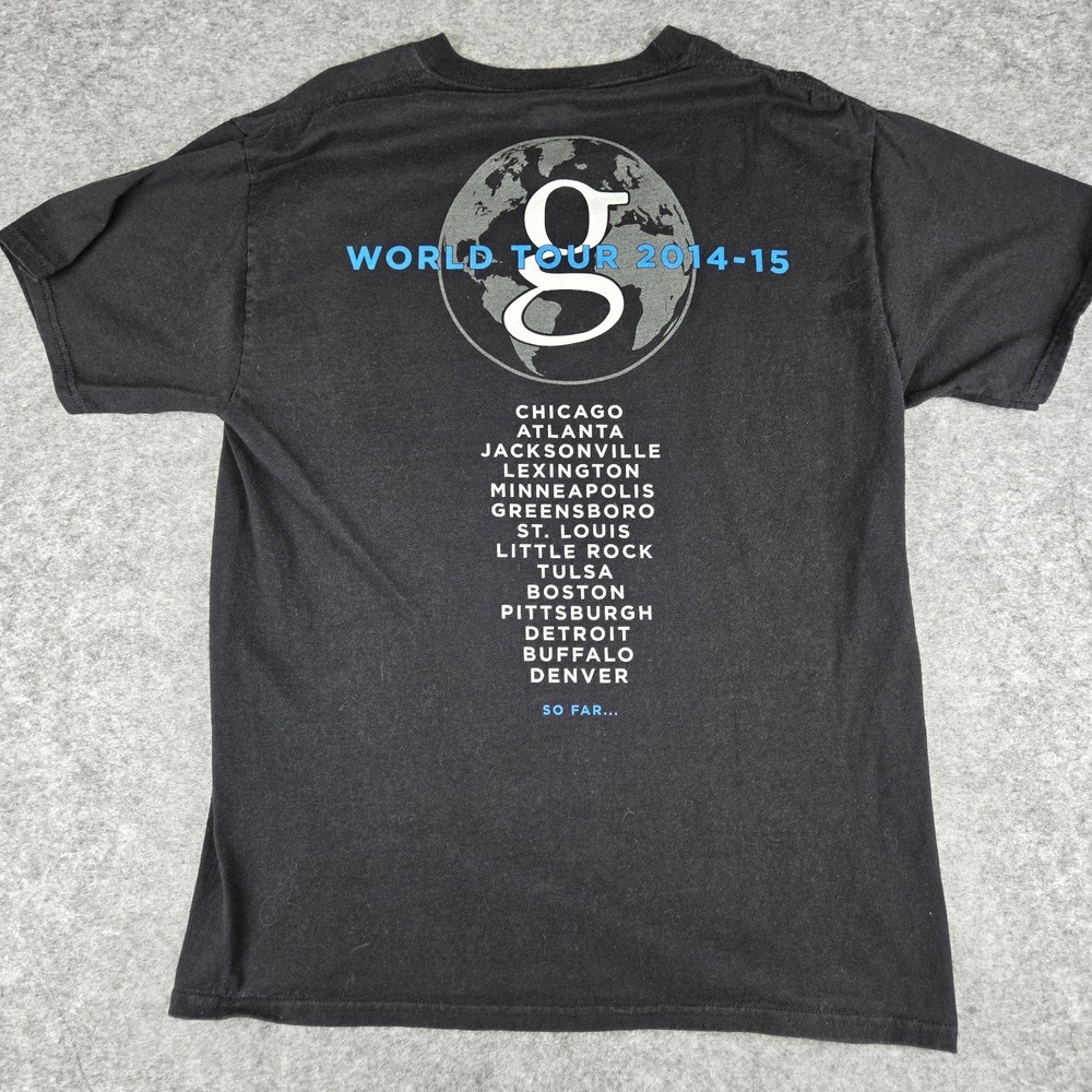 Garth Brooks Tour T-shirt Medium World Tour Concert 2014-2015 Country Music Tee - Picture 8 of 9